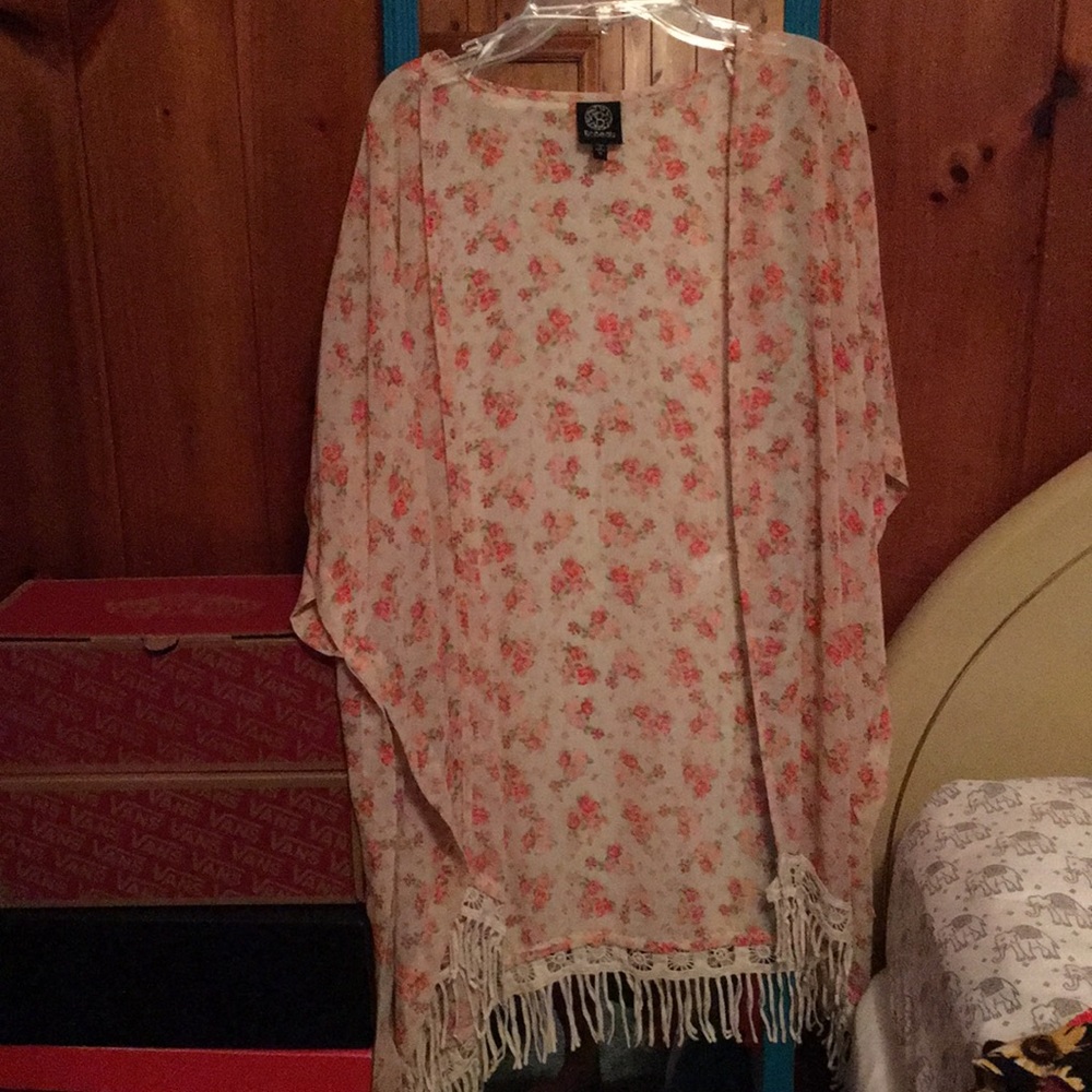 Floral kimono